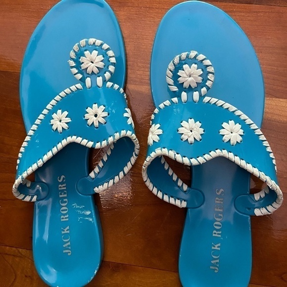 Jack Rogers Jelly Flip Flops - Picture 1 of 8